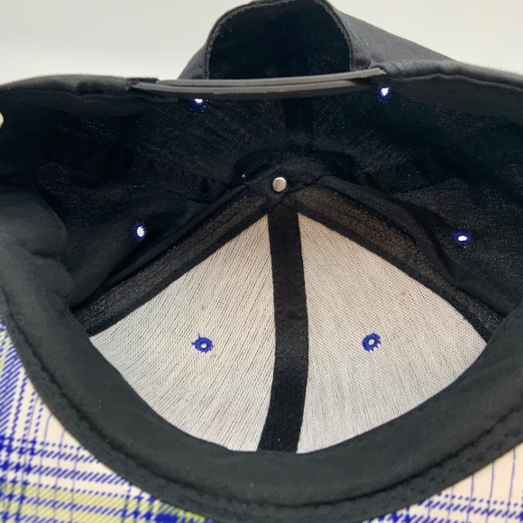 Vintage John Deere 'Nothing Runs Like A Deere' Retro Plaid Snapback Hat - Picture 14 of 16